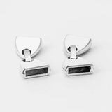 3 Sets Flat Snap Clasp for 5mm 10mm Flat Leather Bracelet