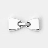 3 Sets Flat Snap Clasp for 5mm 10mm Flat Leather Bracelet