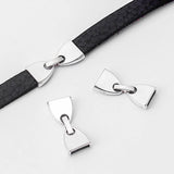 3 Sets Flat Snap Clasp for 5mm 10mm Flat Leather Bracelet