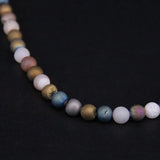 Titanium Colour Mixture Natural Agates Drusy Geode Round Beads Wholesale
