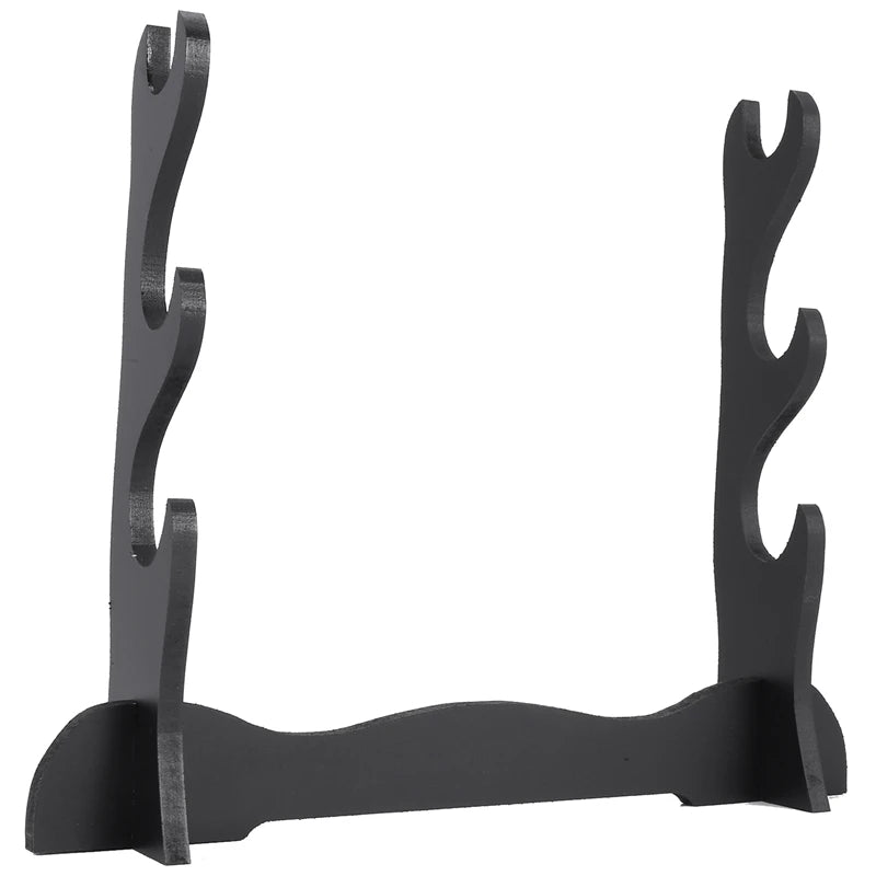 3-Tier Samurai Sword Katana Holder Stand Bracket Rack Display