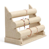 Velvet Jewelry Bracelet Watch Bangle Display Holder Stand