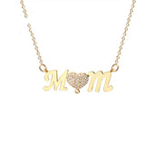 Personalized Inlay MOM Bracelet with Baby Feet Pendant