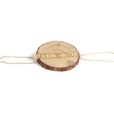 Old English Plate Necklace Personalized Name Choker