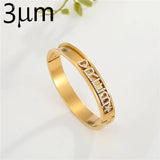 Crystal Name Bangle Bar Bracelet Personalized Slide Letter Women Gift