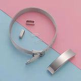 Personalized Name Bar Bracelet Stainless Steel