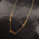 3UMeter Stainless Steel Name Necklace for Women - Gift Idea