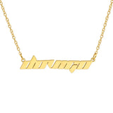 3UMeter Necklace Stainless Necklace Personalize Choker Pendant Fascinating Name
