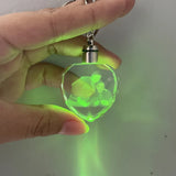 3U Crystal Keychain with LED Light
