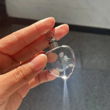 3U Crystal Keychain with LED Light