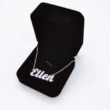 Stainless Steel Name Necklace Personalized Choker Pendant Gift