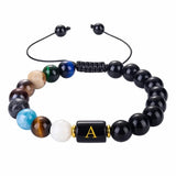 Galaxy Solar System Bracelet Guardian Star Natural Stone Yoga Jewelry
