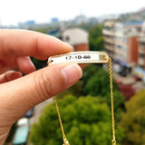Engraved Name Bracelets Stainless Steel Adjustable Bangles