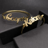 3U Explosive Nameplate Double Buckle Bracelet DIY Hand Jewelry Bangle