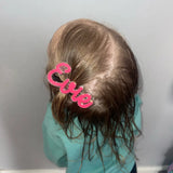 Personalized Name Hair Pins for Kids