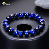 High Tiger Eyes Bracelet Natural Stone Beads Charm Jewelry Gift