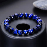 High Tiger Eyes Bracelet Natural Stone Beads Charm Jewelry Gift