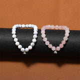 Magnetic Couple Bracelets Natural Stone Beads Romantic Jewelry Present