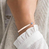 Custom Bar Bracelet - Personalized Engraved Name Initial Bracelet