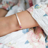Custom Bar Bracelet - Personalized Engraved Name Initial Bracelet