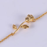 Rose Bracelet Beauty and The Beast Forever Love Final Rose Chain Bracelet