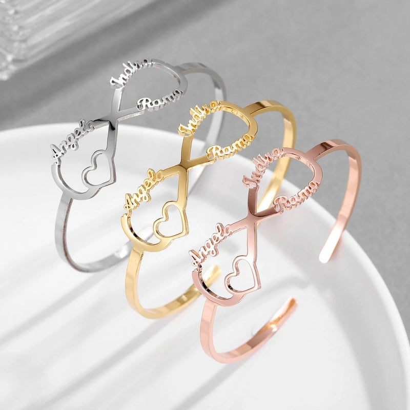 3UMeter Personalized Timeless Name Bracelet Gift