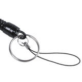 Spring Cord Rope Swivel Lobster Clasp Keyring Chain Strap