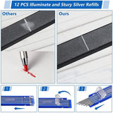 3X Mechanical Pencils with Sharpener for Pipe Fitter Welder Steel Construction