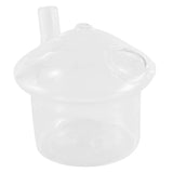 3X Mushroom-Shaped Hanging Glass Planter Vase Terrarium Home Garden Decor