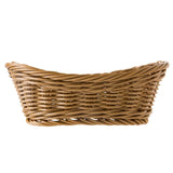 Oval Wicker Bread Basket, 10.2Inch, Food Fruit Cosmetic Storage