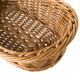 Oval Wicker Bread Basket, 10.2Inch, Food Fruit Cosmetic Storage
