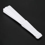 3X Plastic Fabric Hand Foldable Fan For Ladies Men