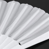 3X Plastic Fabric Hand Foldable Fan For Ladies Men