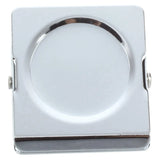 3X Silver Tone Spring Loaded Memo Ticket Magnetic Clip