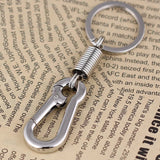 Sturdy Carabiner Key Chain Polished Key Ring Business Waist Key Chain