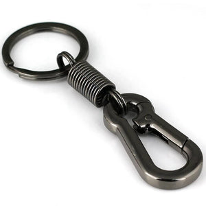 Sturdy Carabiner Key Chain Polished Key Ring Business Waist Key Chain
