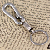 Sturdy Carabiner Key Chain Polished Spring Key Business Waist Key Chain