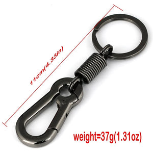 Sturdy Carabiner Key Chain Polished Spring Key Business Waist Key Chain