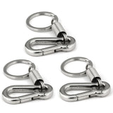 Sturdy Carabiner Key Chain Polished Spring Key Business Waist Key Chain