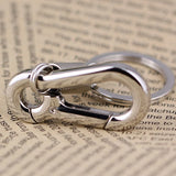 Sturdy Carabiner Key Chain Polished Spring Key Business Waist Key Chain