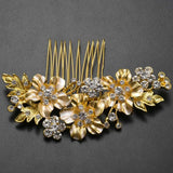 Vintage Crystal Hairpins Wedding Hair Combs