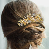 Vintage Crystal Hairpins Wedding Hair Combs