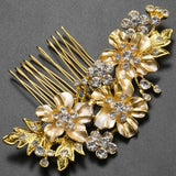 Vintage Crystal Hairpins Wedding Hair Combs