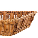 3X Wicker Storage Basket, Brown Bread Basket