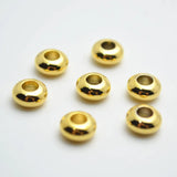 3X6mm Metal Copper Rondelle Spacer Beads 100pc/Lot