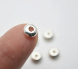 3X6mm Metal Copper Rondelle Spacer Beads 100pc/Lot