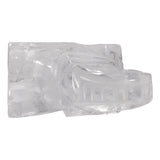 3" Healing Quartz Guardian Elephant Figurine Hand Carved Gemstone Decor Gift