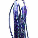 3m/lot 3.6mm Sky Purple Stainless Steel Braided Rope Cords Jewelry DIY