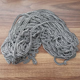 7mm/8.5mm Double Link Chain Stainless Steel DIY Necklace