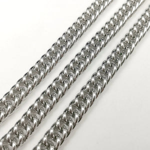 7mm/8.5mm Double Link Chain Stainless Steel DIY Necklace
